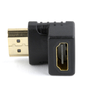 ADAPTADOR GEMBIRD HDMI HEMBRA A HDMI MACHO 90º ANGULO ABAJO